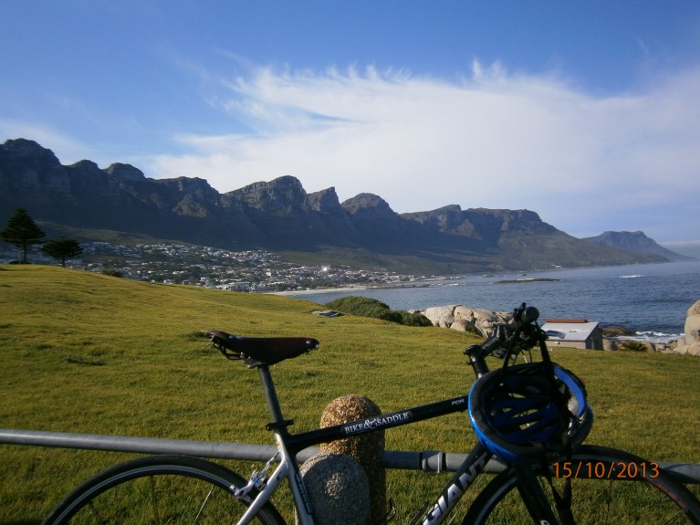 The Twelve Apostles in the background